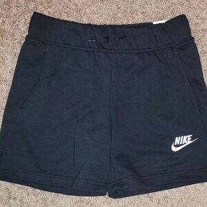 Nike Girl's Athletic Black Shorts